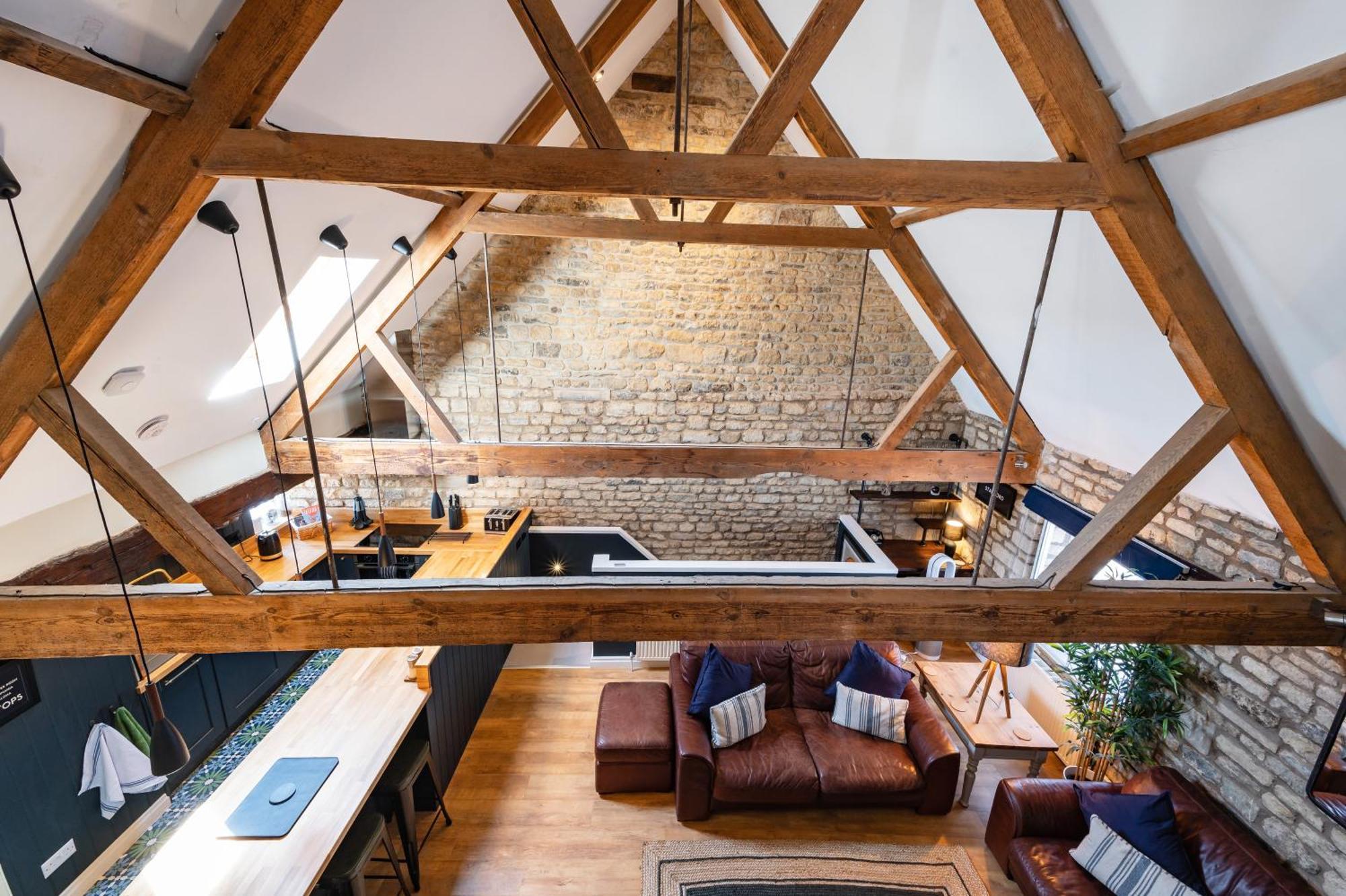 Luxury Town Centre Loft Apartment In Converted Granary Stamford Zewnętrze zdjęcie